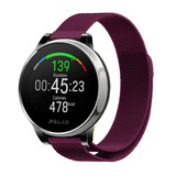 Strap-it® Polar Grit X Milanese Armband (Lila)