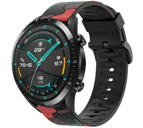 Strap-it® Huawei Watch GT 42mm Tarnarmband (Rot) Strap-it® Huawei Watch GT 42mm Tarnarmband (Rot)