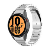 Strap-it® Samsung Galaxy Watch 4 40mm Titanarmband (Silber) Strap-it® Samsung Galaxy Watch 4 40mm Titanarmband (Silber)