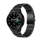 Strap-it® Strap-it Samsung Galaxy Watch 4 Classic 46mm Titanarmband (Schwarz)