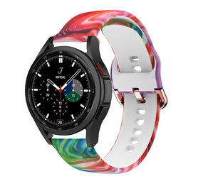 Strap-it® Samsung Galaxy Watch 4 Classic 46mm Armband Bunt Strap-it® Samsung Galaxy Watch 4 Classic 46mm Armband Bunt
