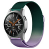 Strap-it® Strap-it Samsung Galaxy Watch 46mm Milanese Armband (Lila/Grün) Strap-it® Strap-it Samsung Galaxy Watch 46mm Milanese Armband (Lila/Grün)