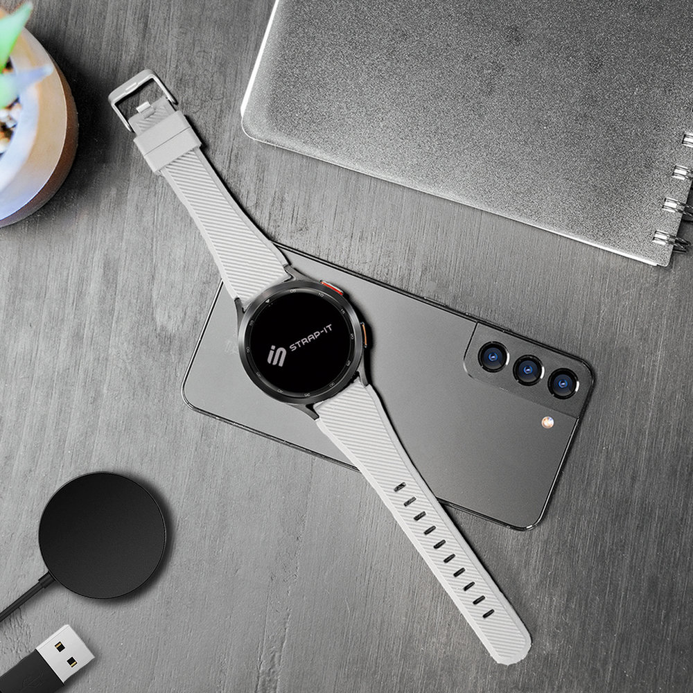 Huawei Watch GT 3 42mm Silikonarmband (Weiß) 