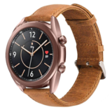 Strap-it® Samsung Galaxy Watch 3 41mm Lederarmband (Braun) Strap-it® Samsung Galaxy Watch 3 41mm Lederarmband (Braun)