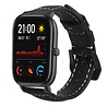Strap-it® Strap-it Xiaomi Amazfit GTS Lederarmband (Schwarz) Strap-it® Strap-it Xiaomi Amazfit GTS Lederarmband (Schwarz)