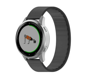 Strap-it® Garmin Vivoactive 4s Gummiband (Schwarz) Strap-it® Garmin Vivoactive 4s Gummiband (Schwarz)