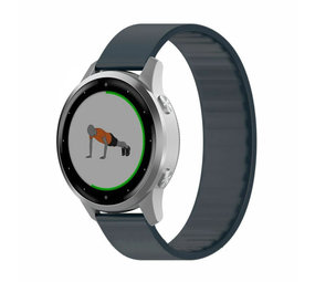 Strap-it® Garmin Vivoactive 4s Gummiband (Dunkelblau)