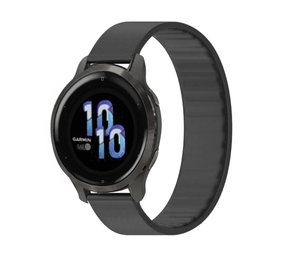 Strap-it® Garmin Venu 2s Gummiband (Schwarz) Strap-it® Garmin Venu 2s Gummiband (Schwarz)