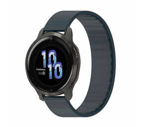 Strap-it® Garmin Venu 2s Gummiband (Dunkelblau) Strap-it® Garmin Venu 2s Gummiband (Dunkelblau)