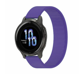 Strap-it® Garmin Venu 2s Gummiband (Lila) Strap-it® Garmin Venu 2s Gummiband (Lila)