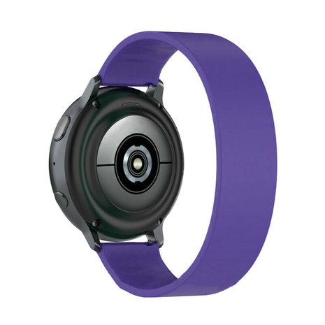 Strap-it® Strap-it Garmin Venu 2s Gummiband (Lila)