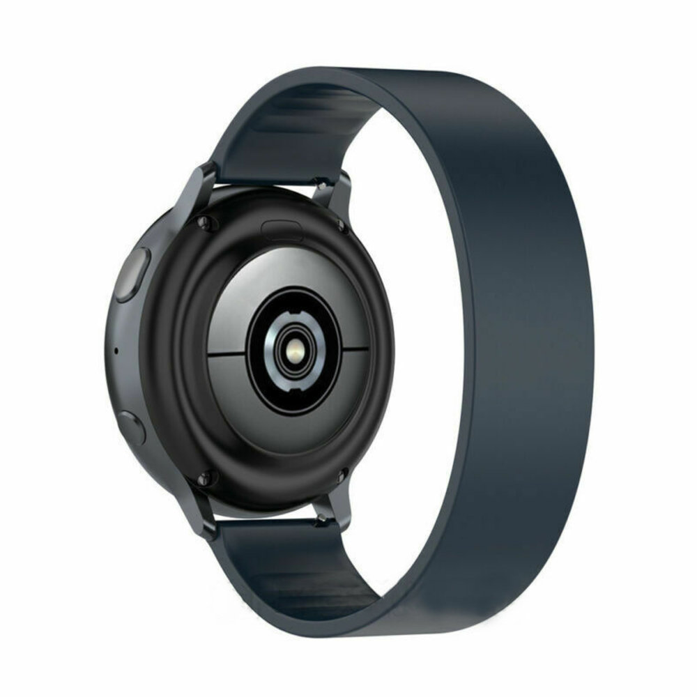 Strap-it® Strap-it Garmin Vivomove 3s Gummiband (Dunkelblau)