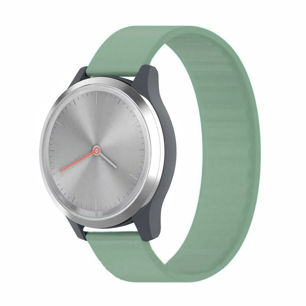 Strap-it® Strap-it Garmin Vivomove 3s Gummiband (Hellgrün) Strap-it® Strap-it Garmin Vivomove 3s Gummiband (Hellgrün)