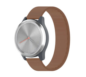 Strap-it® Garmin Vivomove 3s Gummiband (Braun) Strap-it® Garmin Vivomove 3s Gummiband (Braun)