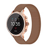 Strap-it® Strap-it Fossil Gen 5e - 42mm Gummiband (Braun) Strap-it® Strap-it Fossil Gen 5e - 42mm Gummiband (Braun)