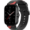 Strap-it® Strap-it Amazfit GTS 2 Camouflage Armband (Rot) Strap-it® Strap-it Amazfit GTS 2 Camouflage Armband (Rot)