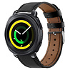 Strap-it® Strap-it Samsung Gear Sport Armband Leder (schlankes Schwarz) Strap-it® Strap-it Samsung Gear Sport Armband Leder (schlankes Schwarz)