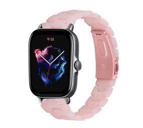 Strap-it® Amazfit GTS 3 Harzarmband (Rosa) Strap-it® Amazfit GTS 3 Harzarmband (Rosa)