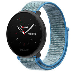 Strap-it® Polar Ignite 2 Nylonarmband (Blau)