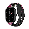 Strap-it® Strap-it Rosa Blume Amazfit GTS 2 Armband Strap-it® Strap-it Rosa Blume Amazfit GTS 2 Armband