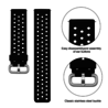 Strap-it® Strap-it Amazfit GTR 2 Silikonarmband mit Löchern (Schwarz) Strap-it® Strap-it Amazfit GTR 2 Silikonarmband mit Löchern (Schwarz)