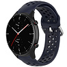 Strap-it® Strap-it Amazfit GTR 2 Silikonarmband mit Löchern (Dunkelblau) Strap-it® Strap-it Amazfit GTR 2 Silikonarmband mit Löchern (Dunkelblau)