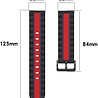 Strap-it® Strap-it Amazfit GTR 2 Special Edition Armband (Schwarz/Rot) Strap-it® Strap-it Amazfit GTR 2 Special Edition Armband (Schwarz/Rot)