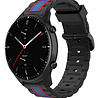 Strap-it® Strap-it Amazfit GTR 2 Special Edition Armband (Schwarz/Blau) Strap-it® Strap-it Amazfit GTR 2 Special Edition Armband (Schwarz/Blau)