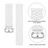 Strap-it® Strap-it Amazfit GTR 3 (Pro) Silikonarmband mit Löchern (Weiß) Strap-it® Strap-it Amazfit GTR 3 (Pro) Silikonarmband mit Löchern (Weiß)