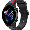 Strap-it® Strap-it Amazfit GTR 3 (Pro) Special Edition Armband (Schwarz/Blau) Strap-it® Strap-it Amazfit GTR 3 (Pro) Special Edition Armband (Schwarz/Blau)