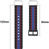 Strap-it® Strap-it Amazfit GTR 3 (Pro) Special Edition Armband (Schwarz/Blau) Strap-it® Strap-it Amazfit GTR 3 (Pro) Special Edition Armband (Schwarz/Blau)
