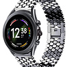 Strap-it® Strap-it Fossil Gen 6 44mm Stahlarmband Fisch (Schwarz) Strap-it® Strap-it Fossil Gen 6 44mm Stahlarmband Fisch (Schwarz)