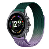 Strap-it® Fossil Gen 6 44mm Milanese Armband (Lila/Grün) Strap-it® Fossil Gen 6 44mm Milanese Armband (Lila/Grün)
