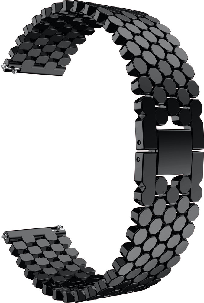 Strap-it® Strap-it Polar Grit X Stahlarmband Fisch (Schwarz) Strap-it® Strap-it Polar Grit X Stahlarmband Fisch (Schwarz)