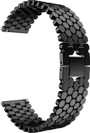 Strap-it® Strap-it Polar Grit X Stahlarmband Fisch (Schwarz) Strap-it® Strap-it Polar Grit X Stahlarmband Fisch (Schwarz)