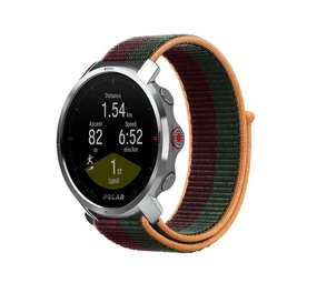 Strap-it® Polar Grit X Nylonarmband (Kirsche) Strap-it® Polar Grit X Nylonarmband (Kirsche)