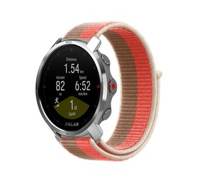Strap-it® Polar Grit X Nylonarmband (Rosa Pomelo) Strap-it® Polar Grit X Nylonarmband (Rosa Pomelo)