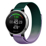 Strap-it® Polar Grit X Milanese Armband (Lila/Grün) Strap-it® Polar Grit X Milanese Armband (Lila/Grün)