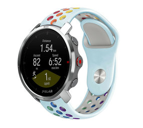 Strap-it® Polar Grit X Sportarmband (Hellblau/Bunt) Strap-it® Polar Grit X Sportarmband (Hellblau/Bunt)