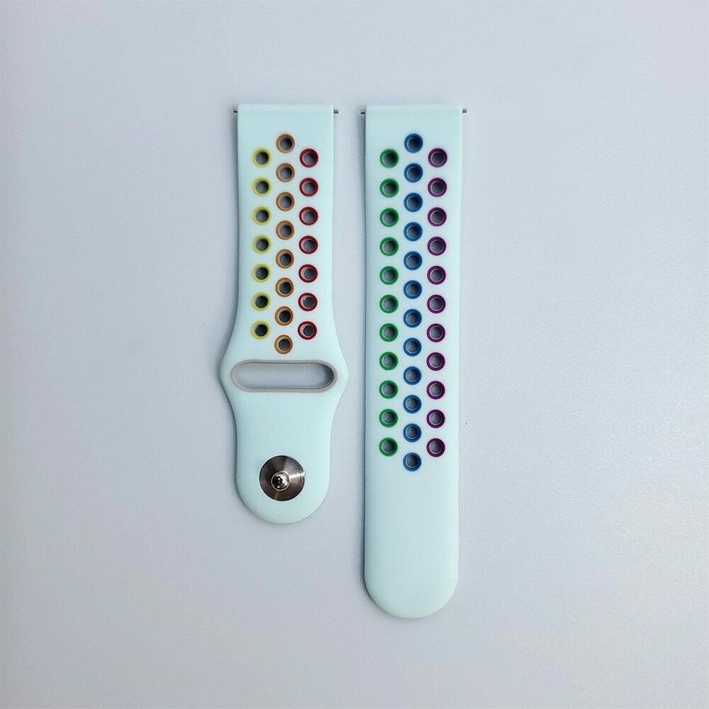 Strap-it® Strap-it Polar Grit X Sportarmband (Hellblau/Bunt)