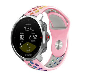 Strap-it® Polar Grit X Sportarmband (Rosa/Bunt) Strap-it® Polar Grit X Sportarmband (Rosa/Bunt)