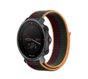 Strap-it® Polar Grit X Pro Nylonarmband (Kirsche) Strap-it® Polar Grit X Pro Nylonarmband (Kirsche)