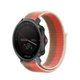 Strap-it® Polar Grit X Pro Nylonarmband (Rosa Pomelo) Strap-it® Polar Grit X Pro Nylonarmband (Rosa Pomelo)