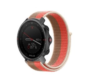 Strap-it® Polar Grit X Pro Nylonarmband (Rosa Pomelo) Strap-it® Polar Grit X Pro Nylonarmband (Rosa Pomelo)