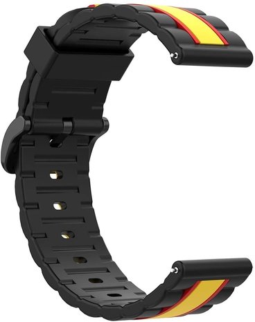 Strap-it® Strap-it Polar Grit X Pro Special Edition Armband (Schwarz/Gelb) Strap-it® Strap-it Polar Grit X Pro Special Edition Armband (Schwarz/Gelb)
