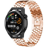 Strap-it® Huawei Watch GT Runner Stahlarmband Fisch (Roségold) Strap-it® Huawei Watch GT Runner Stahlarmband Fisch (Roségold)