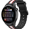 Strap-it® Strap-it Huawei Watch 3 (Pro) Special Edition Band (Schwarz/Weiß) Strap-it® Strap-it Huawei Watch 3 (Pro) Special Edition Band (Schwarz/Weiß)