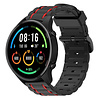 Strap-it® Strap-it Xiaomi Mi Watch Sportschnallenarmband (Schwarz/Rot) Strap-it® Strap-it Xiaomi Mi Watch Sportschnallenarmband (Schwarz/Rot)