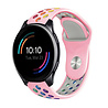 Strap-it® Strap-it OnePlus Watch Sportarmband (Rosa/Bunt) Strap-it® Strap-it OnePlus Watch Sportarmband (Rosa/Bunt)
