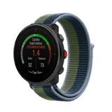 Strap-it® Polar Vantage M Nylonarmband (Moosgrün)